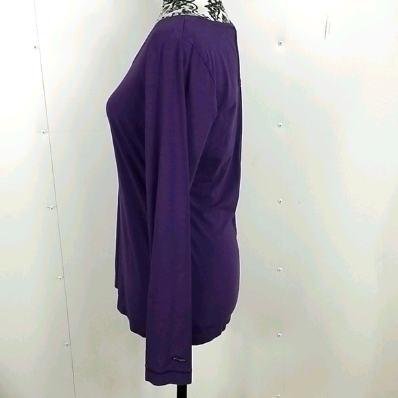 Women's Small Columbia Purple Omni-Wick Top - Picture 3 of 9